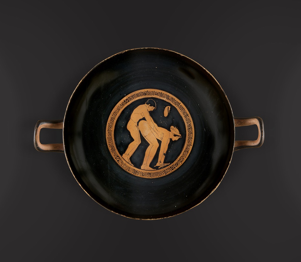Kylix Depicting an Erotic Scene